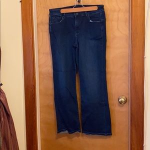 Calvin Klein curvy boot jeans